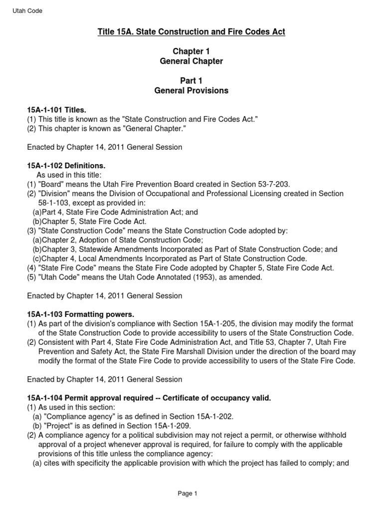 2019Title 15A State Construction and Fire Codes Act 15A PDF