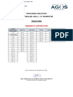 Gabarito definitivo processo seletivo vestibular 2021 medicina