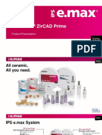 IPS E.max ZirCAD Prime Product Presentation