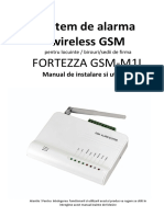 Alarma Wireless Gsm-M1L Rev 1.1