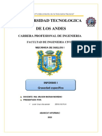 Informe Mecanica de Suelos