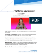 R019 - Tighten Up Your Account Security