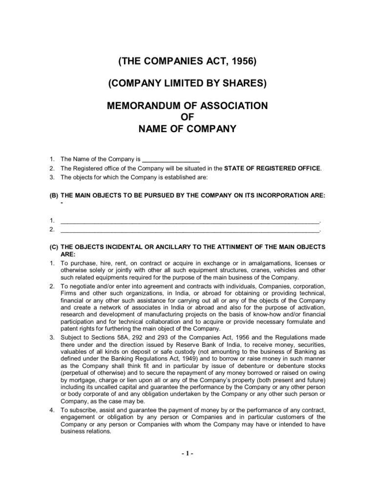 free-memorandum-of-agreement-template