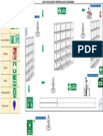 Plano Evacuación Ferreteria Lagos de Santamaria