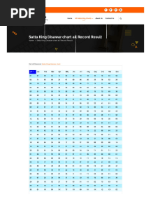Sattakingu Satta King Matkaking Disawar Ds Desawar Result Number Fast Trick