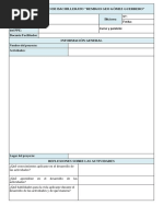 Bitácora Escolar 2025-2026 | PDF