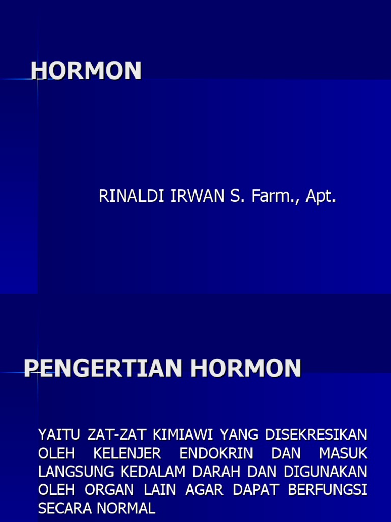 HORMONES PDF
