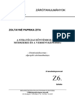 StratégiaiDöntéshozatalMódszerei-éaaVersenyképesség Z6 ZoltaynéPaprikaZita-1997