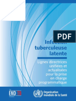 Infection Tuberculeuse Latente: Lignes Directrices Unifiées Et Actualisées Pour La Prise en Charge Programmatique