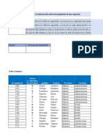 Trabajo Filtro y Tabla D. de Empleados