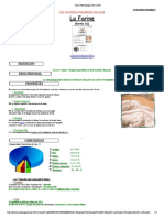 Cours Technologie 1ère Année - La Farine Première Partie