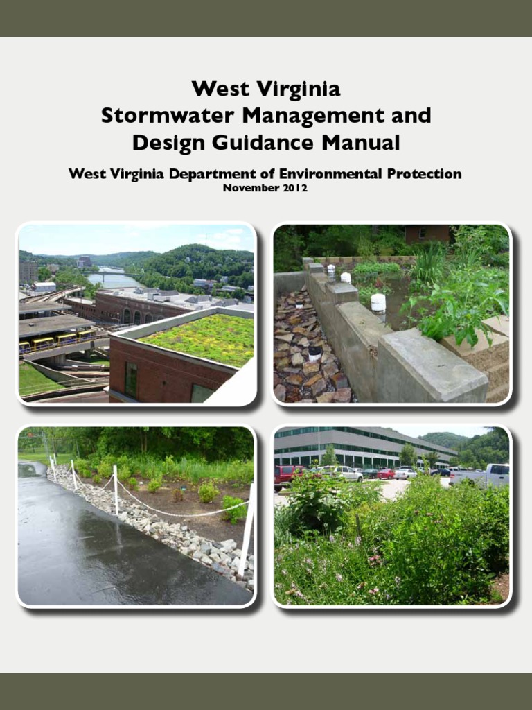 West Virginia Stormwater Management Guide | PDF | Stormwater | Surface ...