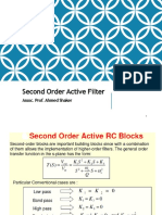 ELE322 - Active Filters - Second Order