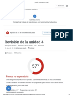 Revisión de La Unidad 4 - Google