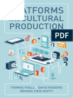 Platforms and Cultural Production - Poell, Nieborg & Duffy | PDF ...