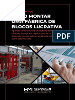 Como montar uma fábrica de blocos lucrativa