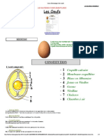 Cours Technologie 1ère Année - Les Œufs Et Les Eaux Ovoproduits