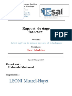 Rapport de Stage ALAddine Nasr LEONI 2