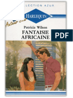 Fantaisie Africaine (Wilson, Patricia) 