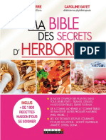 Ma Bible Des Secrets D'herboriste (French Edition) by Caroline Gayet Michel Pierre 