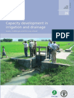 Capacity Development in Irrigation and Drainage
