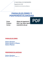 Clases de Paralelelismo y Perpendicularidad