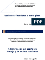 Decisiones Financieras A Corto Plazo