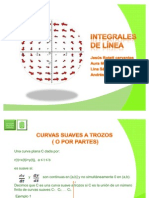 Integrales de Línea