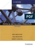 Physical Metallurgy Principals