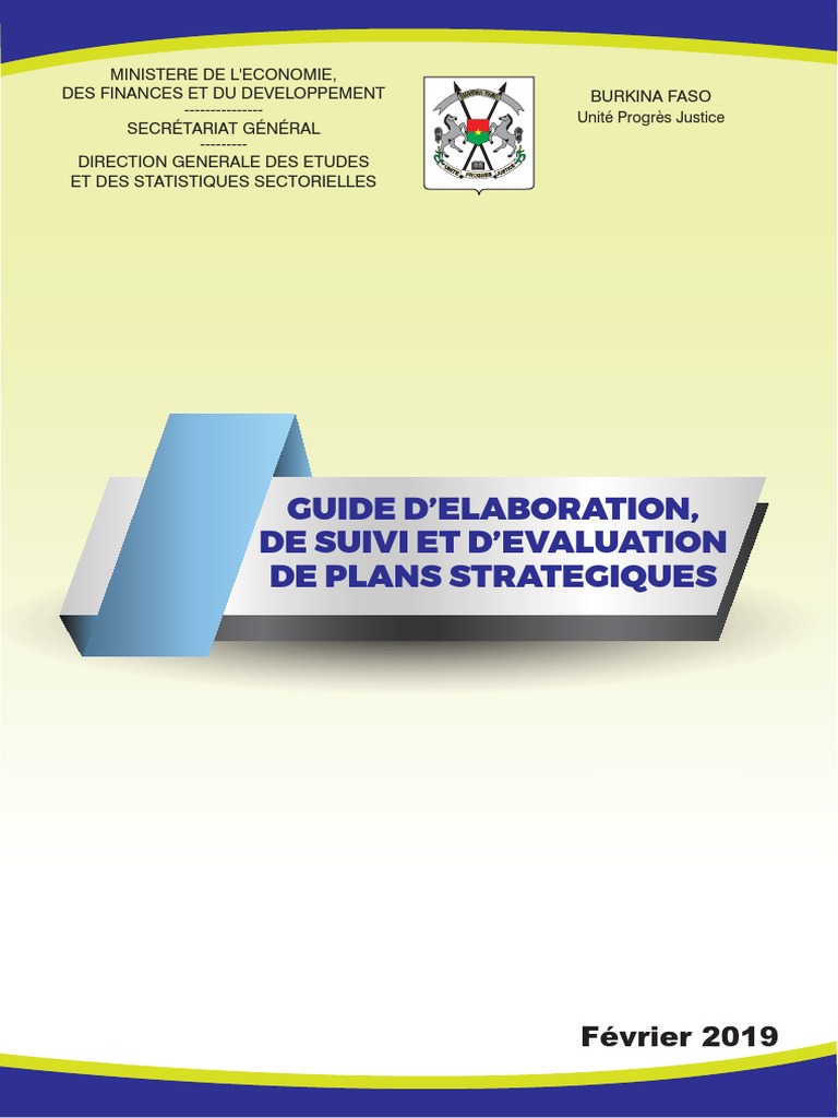 Guide de Planification Stratégique au Burkina | PDF | Analyse SWOT ...