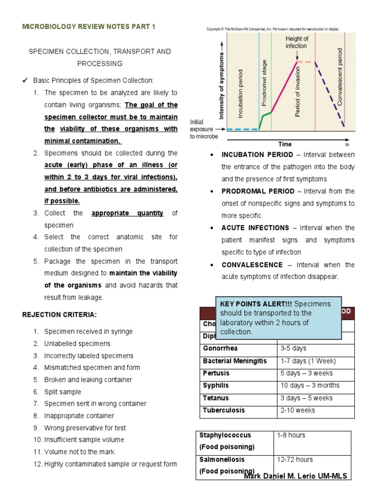 Specimen Collection and Processing Guide | PDF | Staining | Growth Medium