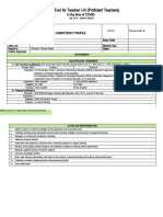 Appendix 1A RPMS Tool For Proficient Teachers SY 2021 2022 in The Time of COVID 19