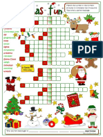 Christmas Fun - Crossword