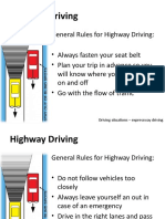 4.3 Driving Situations