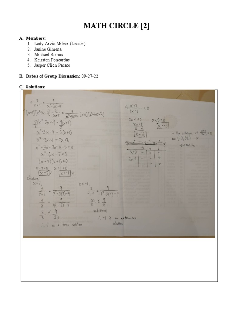 math-circle-template-pdf