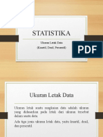 Statistika (Ukuran Letak Data)