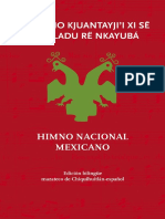 Folleto Himno Nacional Mexico Mazateco