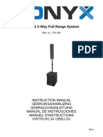 VX1200 2-Way Speaker Manual