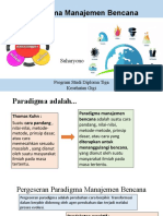 5 - PPT - D3 - Paradigma Manajemen Bencana - 2022