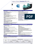 Ficha Grupo Electrogeno Diesel Cummins Ecd1000