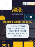 Digital Product: Presentation by - Priyal Gupta School - Uttam School For Girls