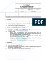 SOP 32 HSE Manajemen System - Template PT. Garuda Systrain Interindo