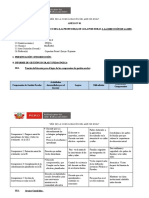 Informe pedagógico docente inicial