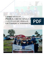 Laporan Peduli Bencana Cianjur