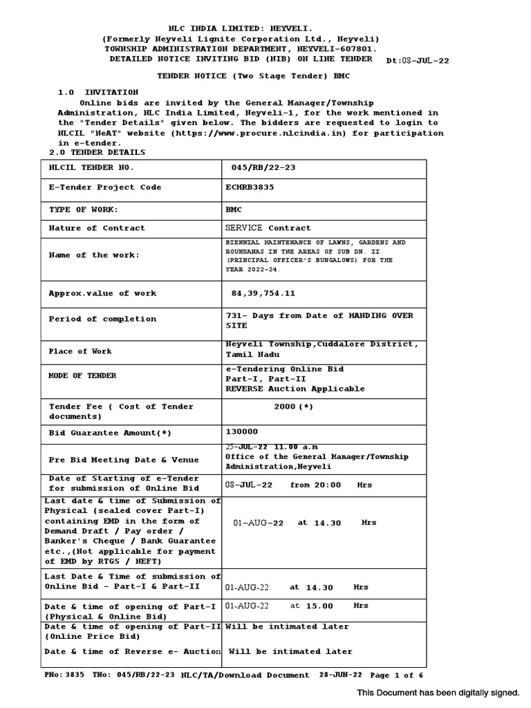 Specification Tender No 2223000269-1 | PDF | Banks | Cheque