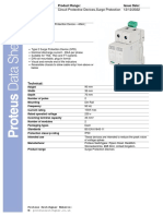 Proteus Type 2 Surge Protection Device 40ka SPD t2