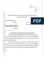 State of Nevada v. Nevada Board of Pardons, Steve Sisolak