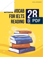 Basic Vocab For Ielts Reading 28 Days
