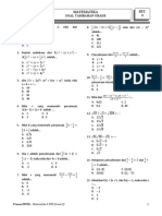 Math Grade 9