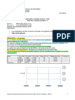 Práctica 3 Dinámica Estructural 2021-2UNI